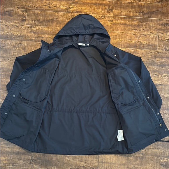 Carhartt WIP Navy Hooded Jacket - Picture 3 of 4